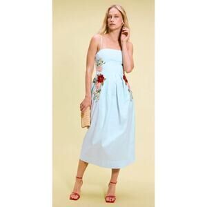 Fanm Mon “Sadine” Midi Dress